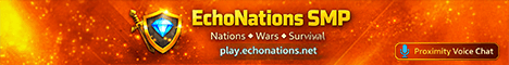 EchoNations SMP banner EchoNations SMP banner